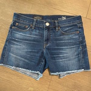 J. crew women’s size 26 denim shorts